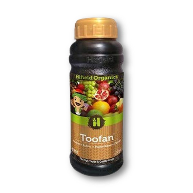 Hifield Toofan Multivitamin Bio Stimulant - Vitamin C + Alginic Acid + Sargassum Seaweed + Glycine + Potassium Fulvic Humate
