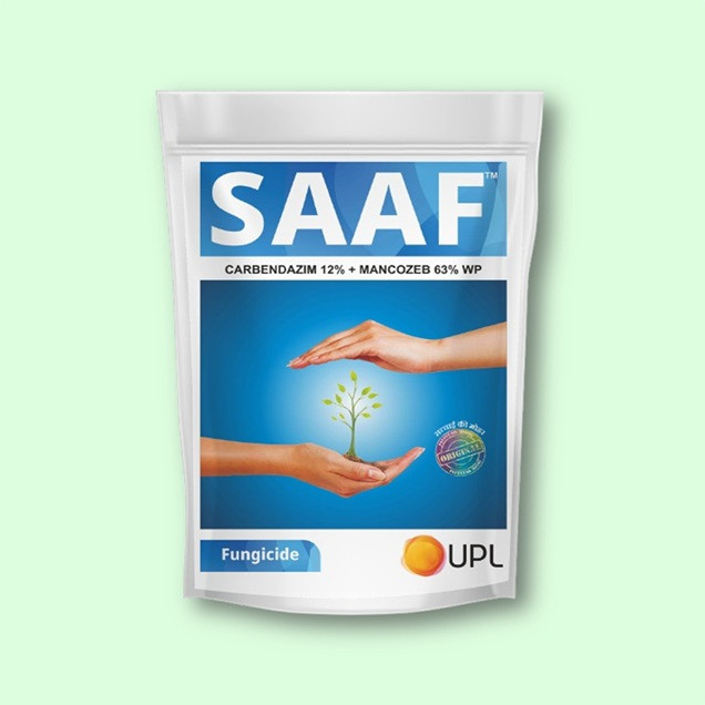 UPL Saaf Fungicide - Carbendazim 12% + Mancozeb 63% WP