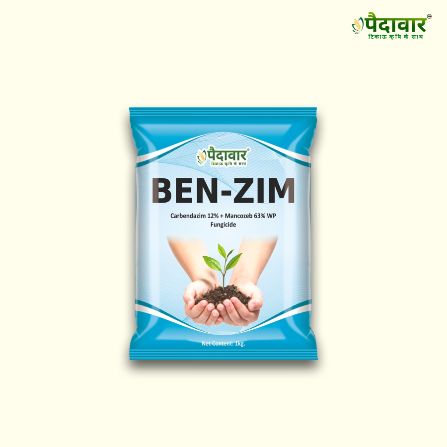 Paidavaar Ben Zim Fungicide - Carbendazim 12%+ Mancozeb 63% WP