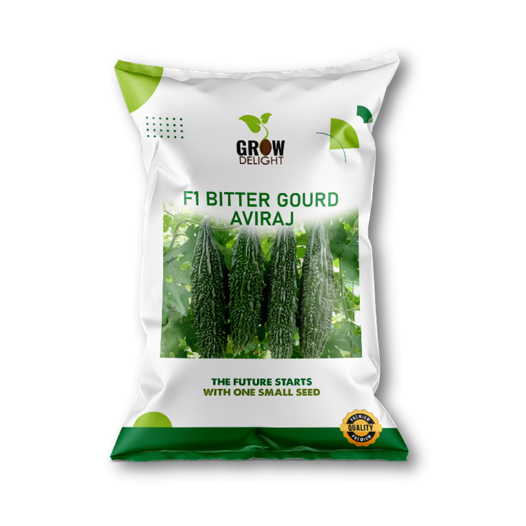 Grow Delight F1 Bitter Gourd Aviraj - Bitter Gourd Seeds