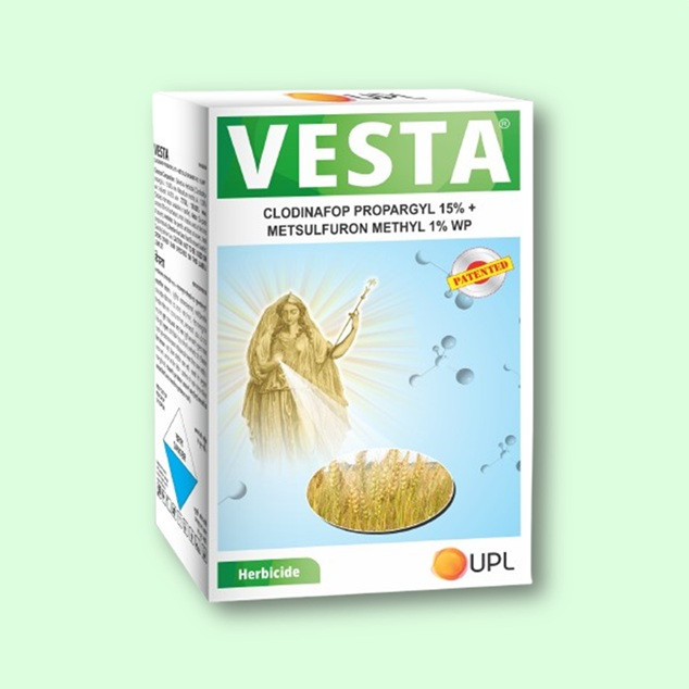 UPL Vesta Herbicide - Clodinafop Propargyl 15%+Metsulfuron Methyl 1% WP