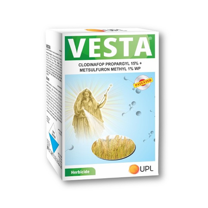 UPL Vesta Herbicide - Clodinafop Propargyl 15%+Metsulfuron Methyl 1% WP